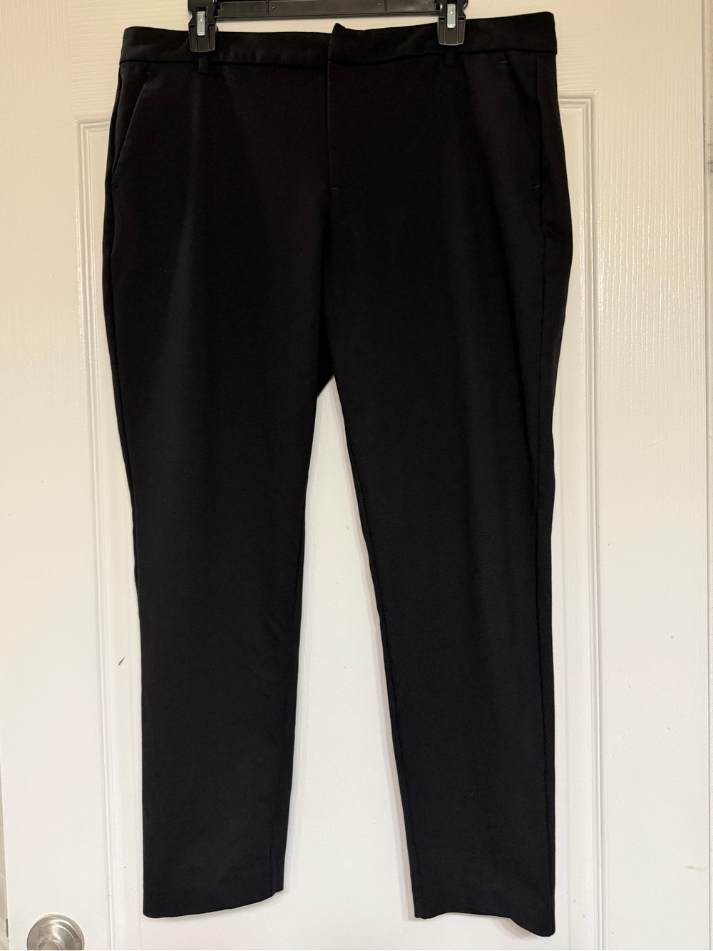 Liverpool Los Angeles Kelsey Knit Trouser Black Ponte Stretch Work Pants 14/32